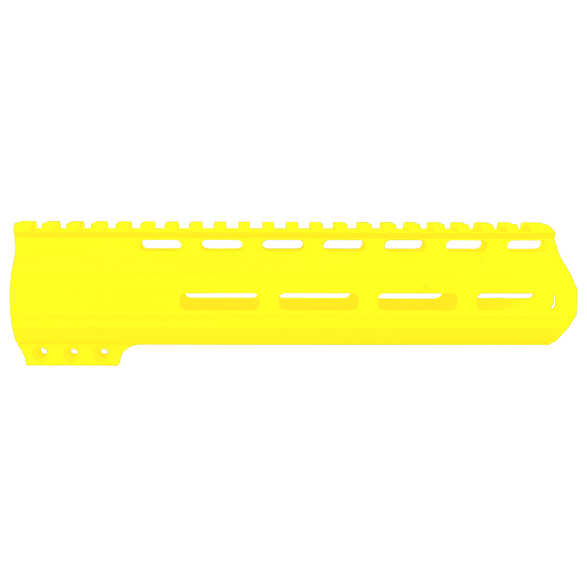 AR-15 Custom MLOK Handguard 9" - Cerakote Lemon Zest
