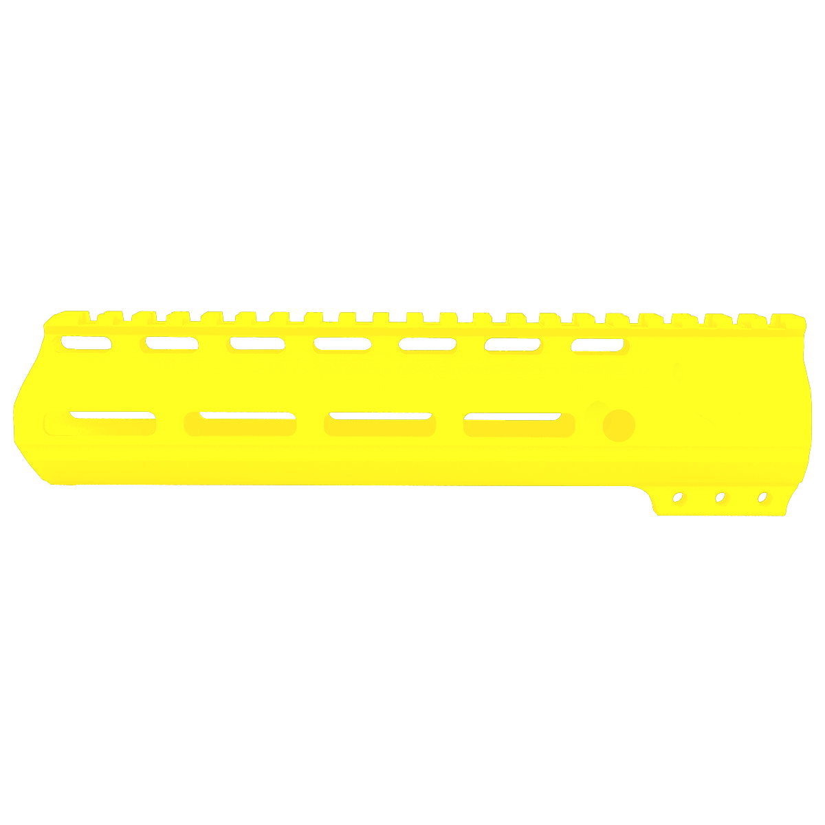 AR-15 Custom MLOK Handguard 9" - Cerakote Lemon Zest