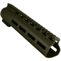 AR-15 Custom MLOK Handguard 9" - Cerakote Magpul ODG