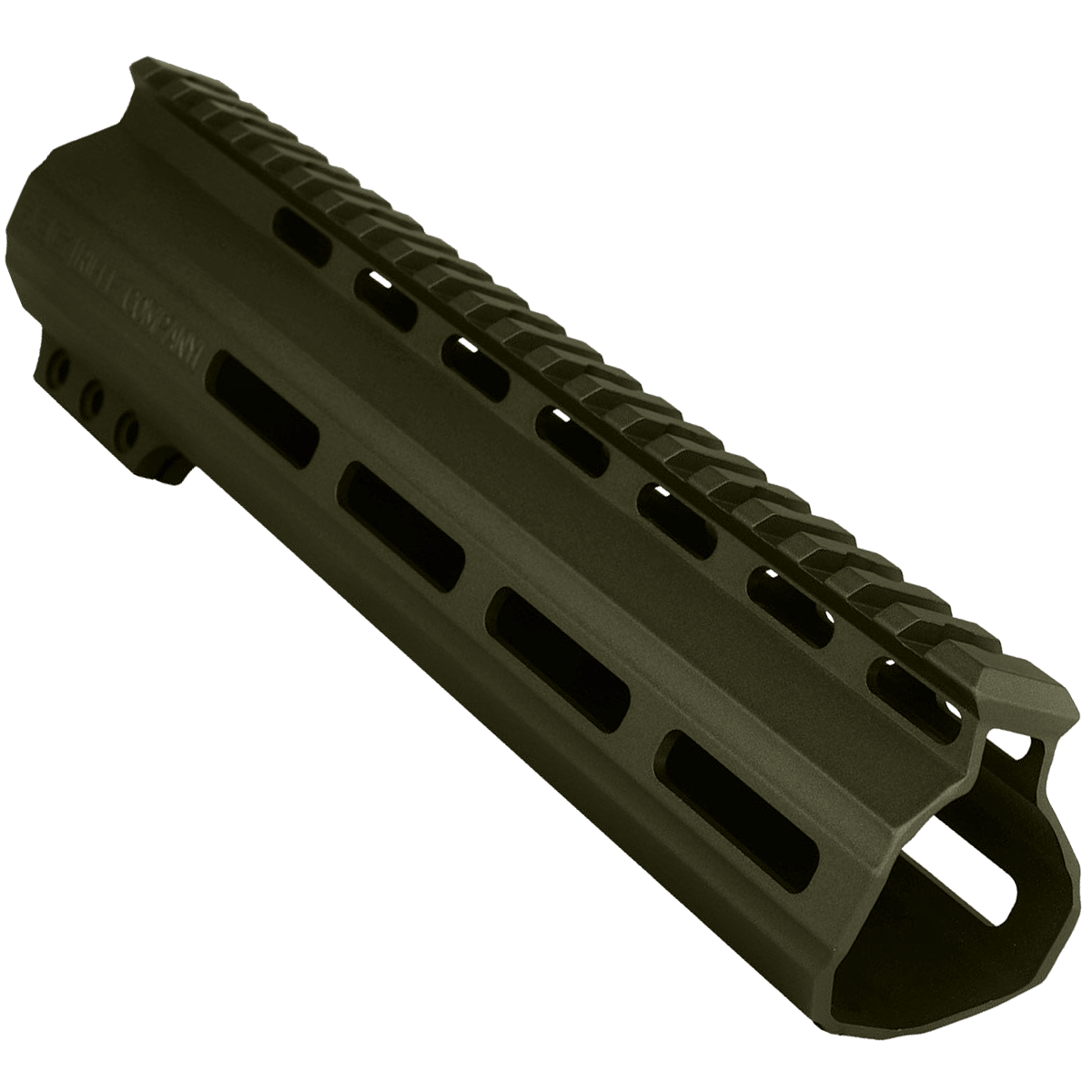AR-15 Custom MLOK Handguard 9" - Cerakote Magpul ODG