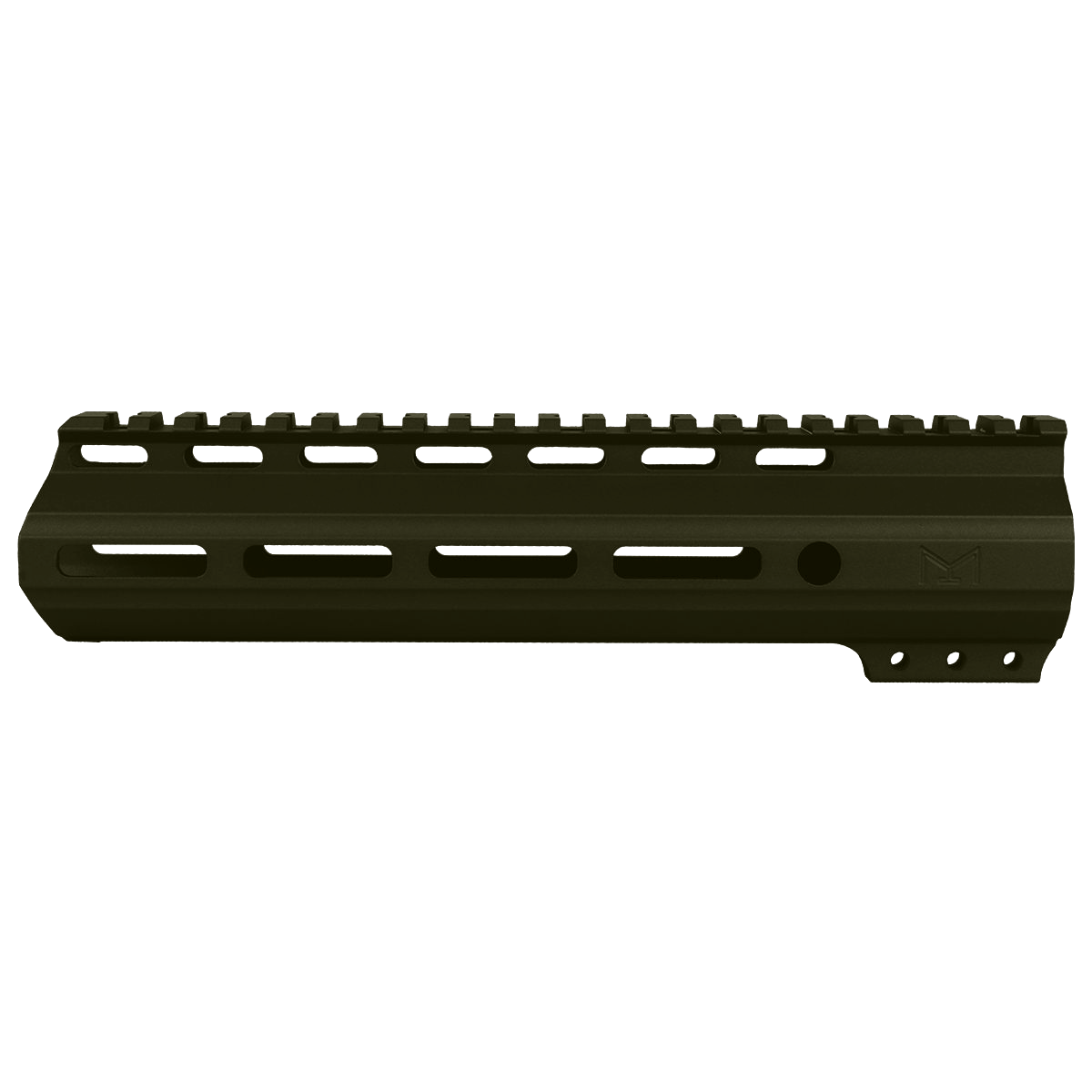 AR-15 Custom MLOK Handguard 9" - Cerakote Magpul ODG