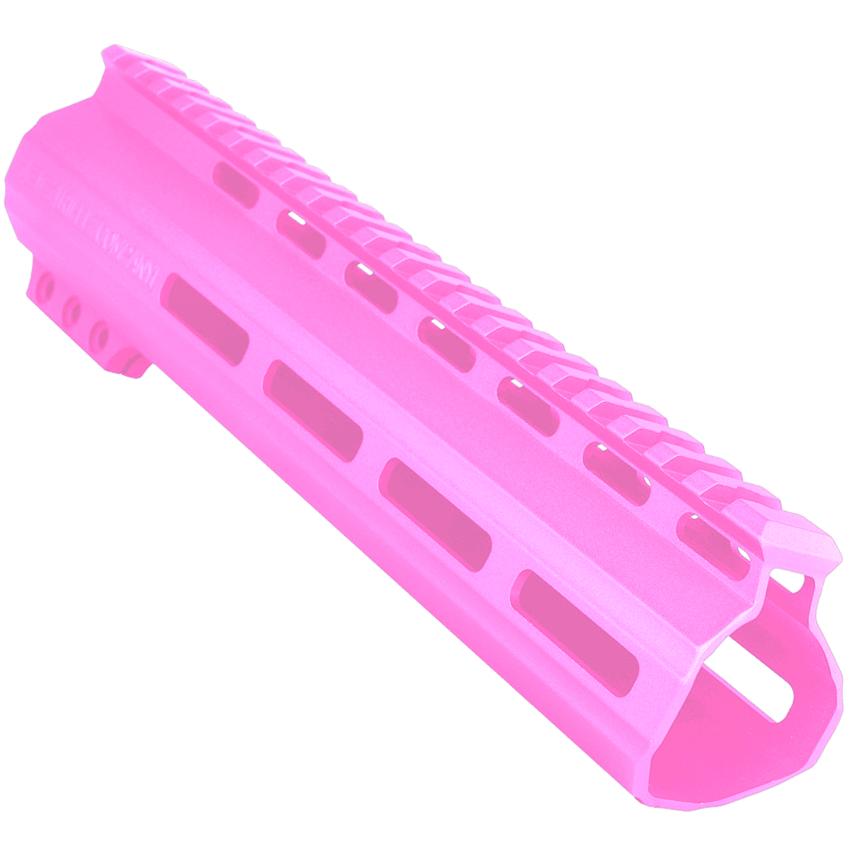 AR-15 Custom MLOK Handguard 9" - Sig Pink