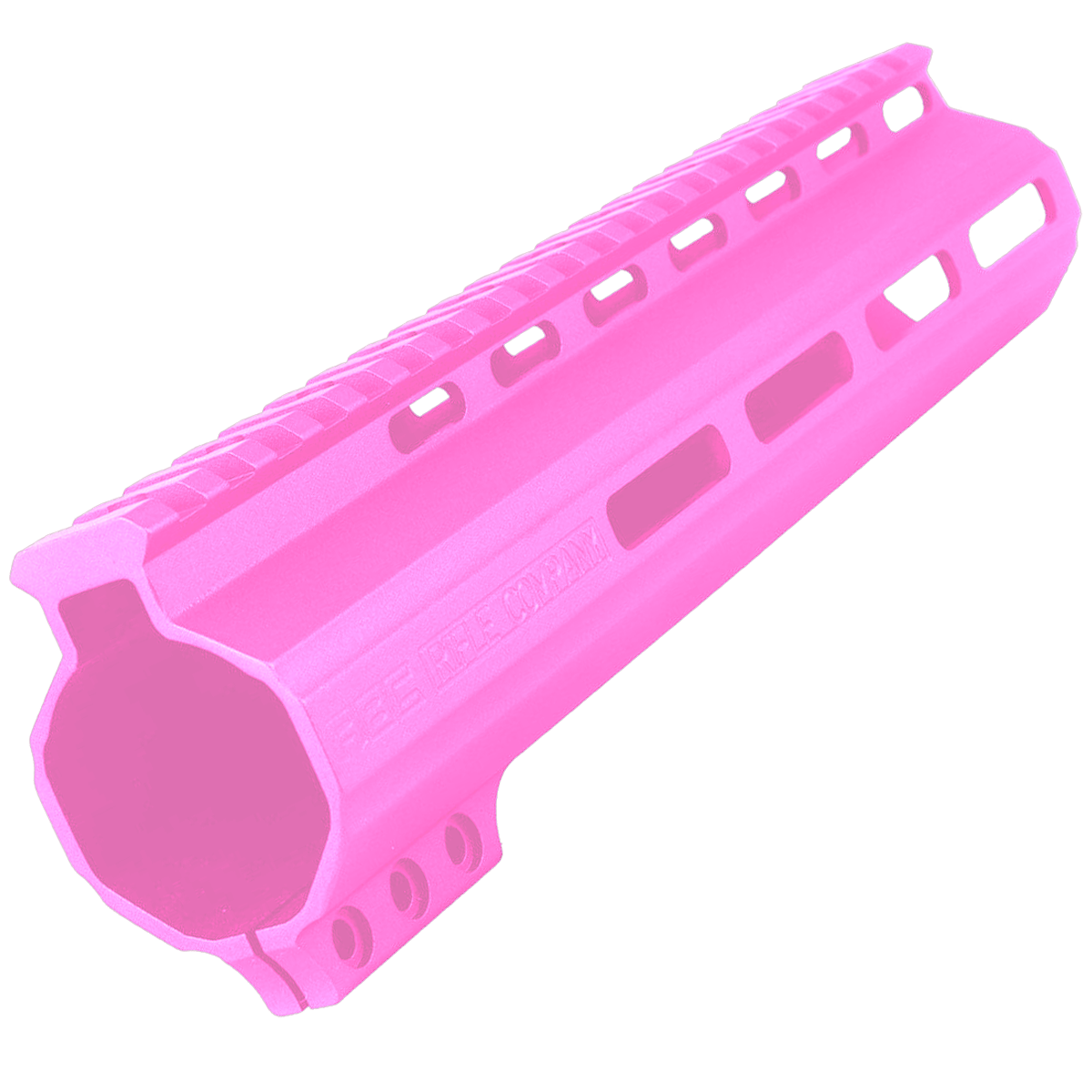 AR-15 Custom MLOK Handguard 9" - Sig Pink