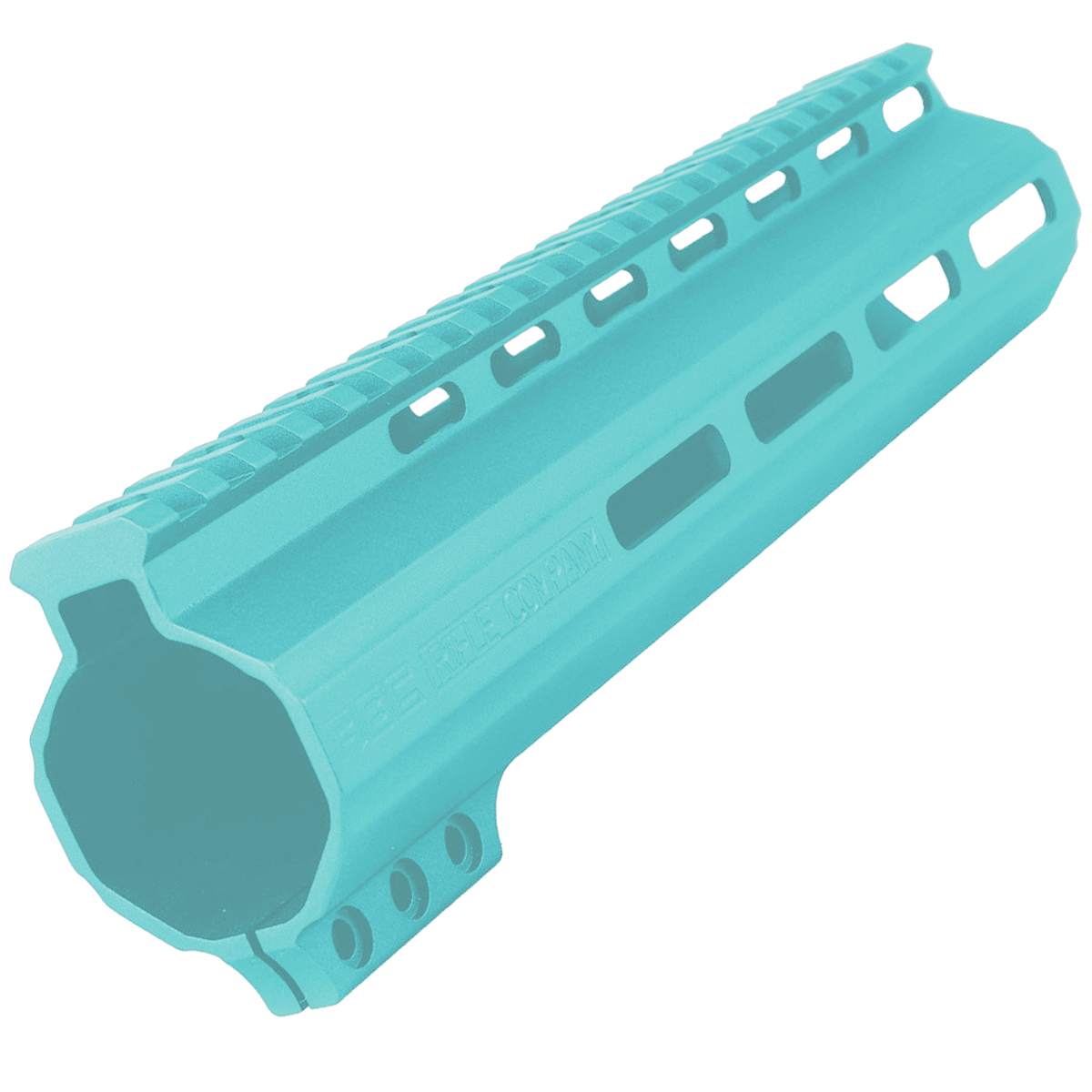 AR-15 Custom MLOK Handguard 9" - Robins Egg Blue