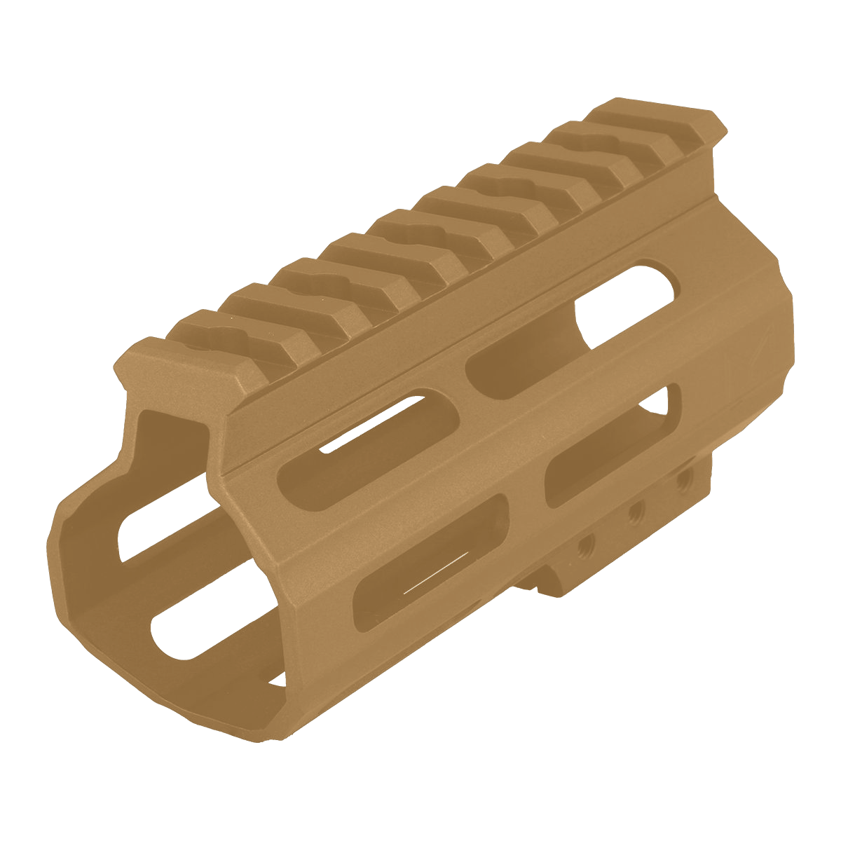 AR-15 Custom Slim MLOK Handguard 4.5"- Bronze