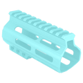 AR-15 Custom Slim MLOK Handguard 4.5"- Robins Egg Blue