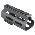 AR-15 Custom Slim MLOK Handguard 4.5" -Tungsten