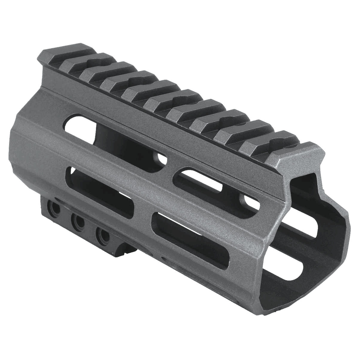 AR-15 Custom Slim MLOK Handguard 4.5" -Tungsten