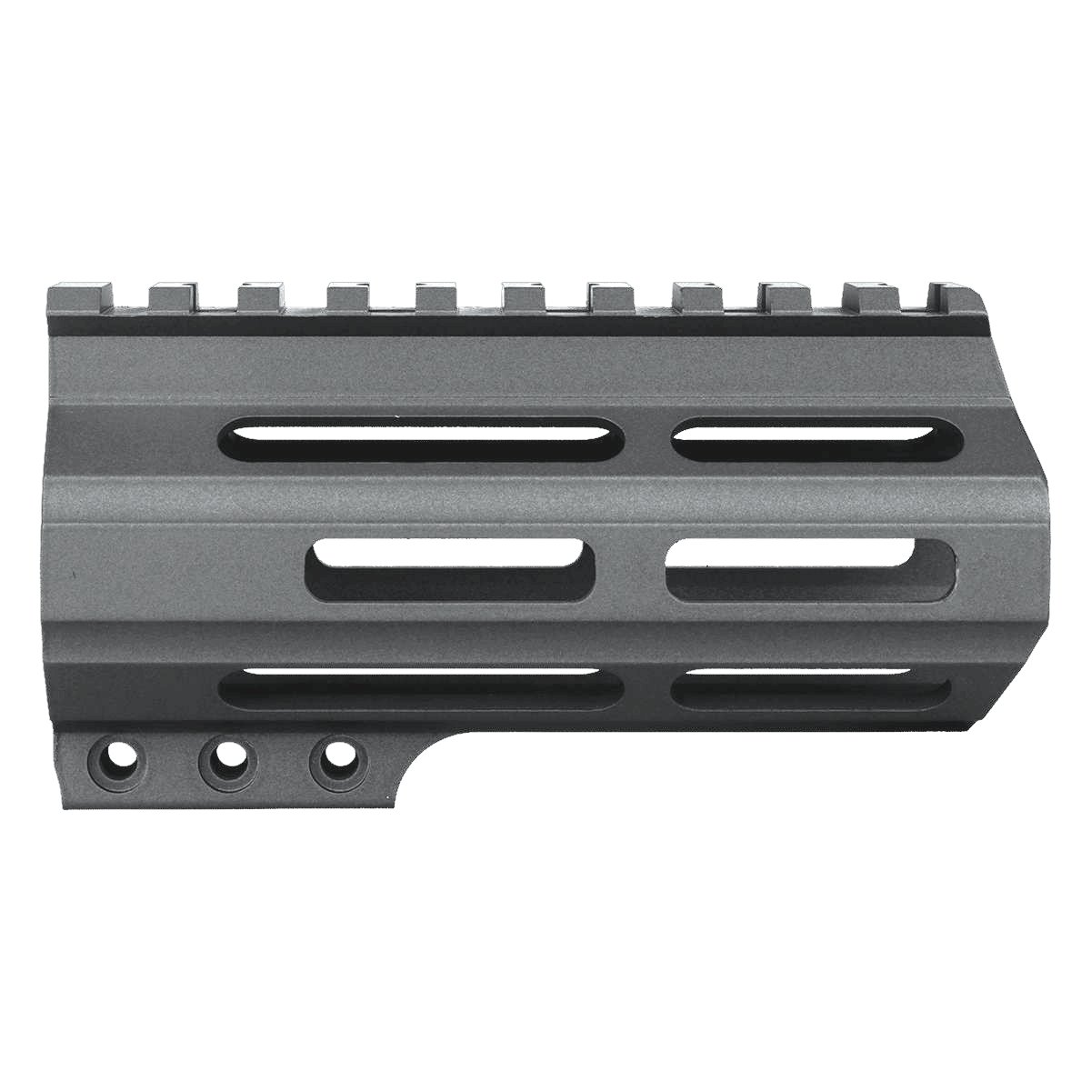 AR-15 Custom Slim MLOK Handguard 4.5" -Tungsten