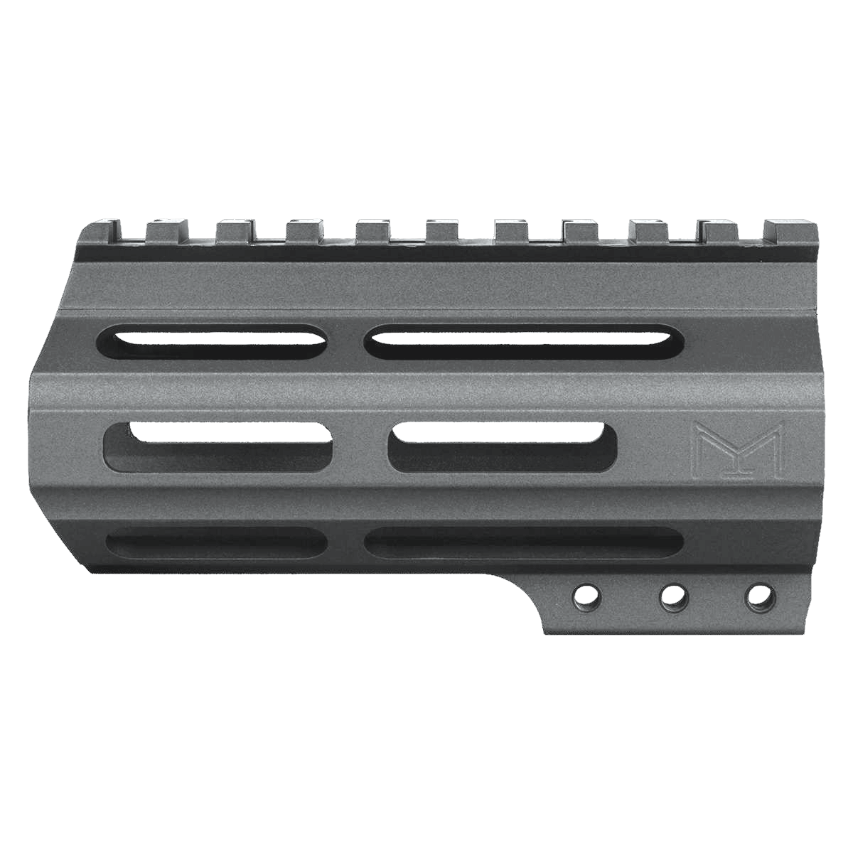 AR-15 Custom Slim MLOK Handguard 4.5" -Tungsten