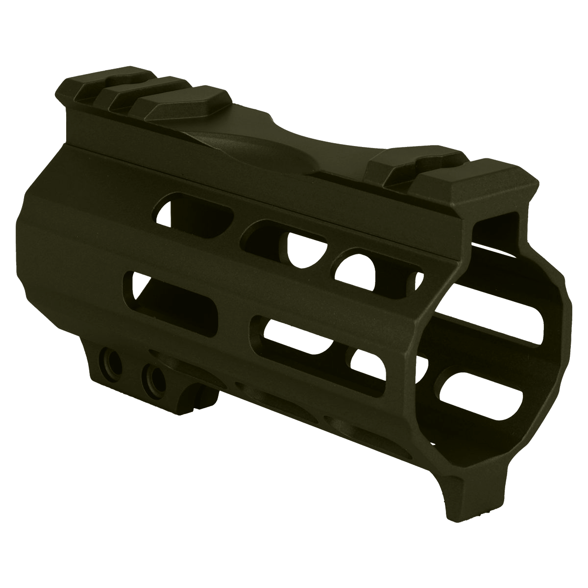 AR-15 4" M-LOK Super Slim Free Float Handguard w/ Handstop- Magpul ODG