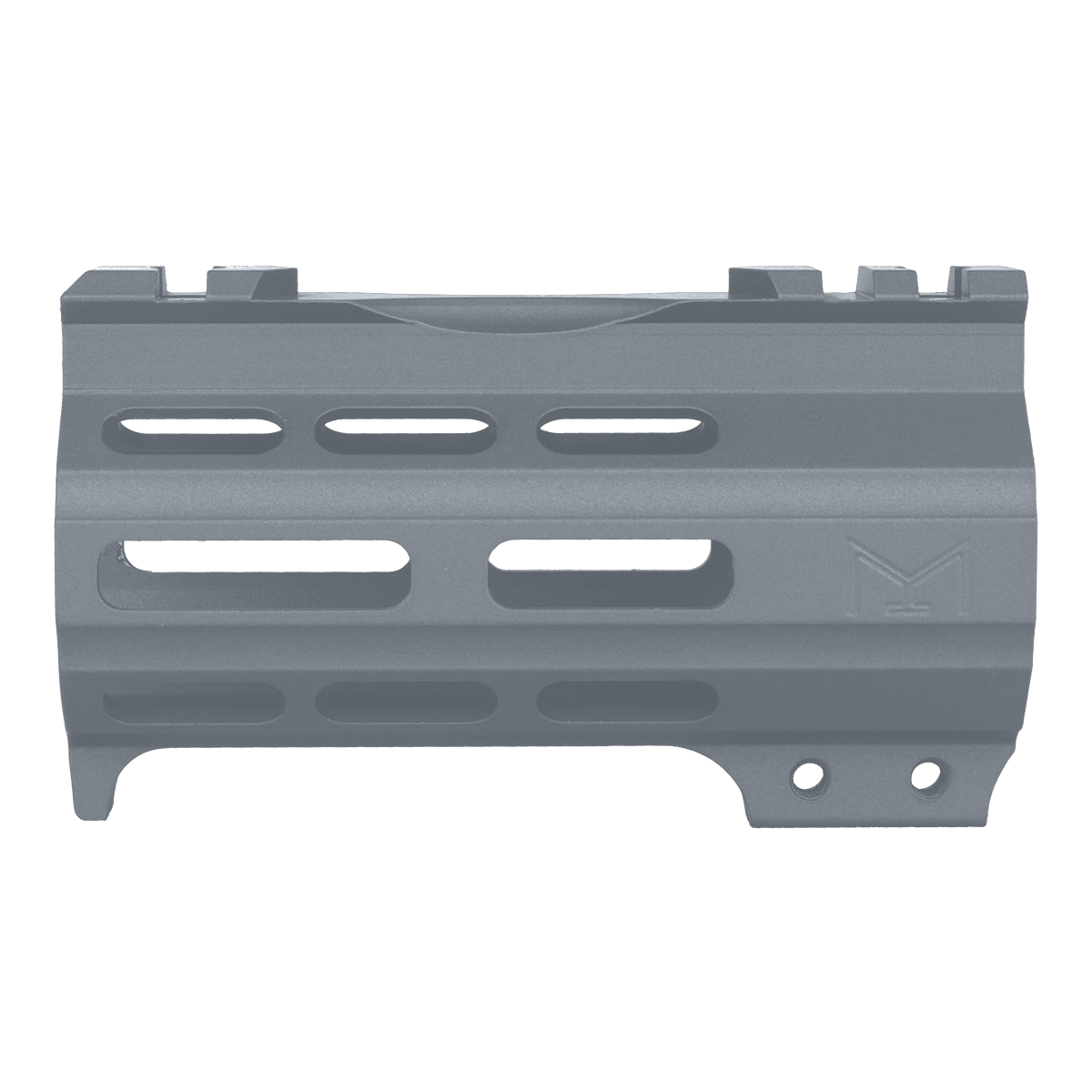 AR-15 4" M-LOK Super Slim Free Float Handguard w/ Handstop- Sniper Grey