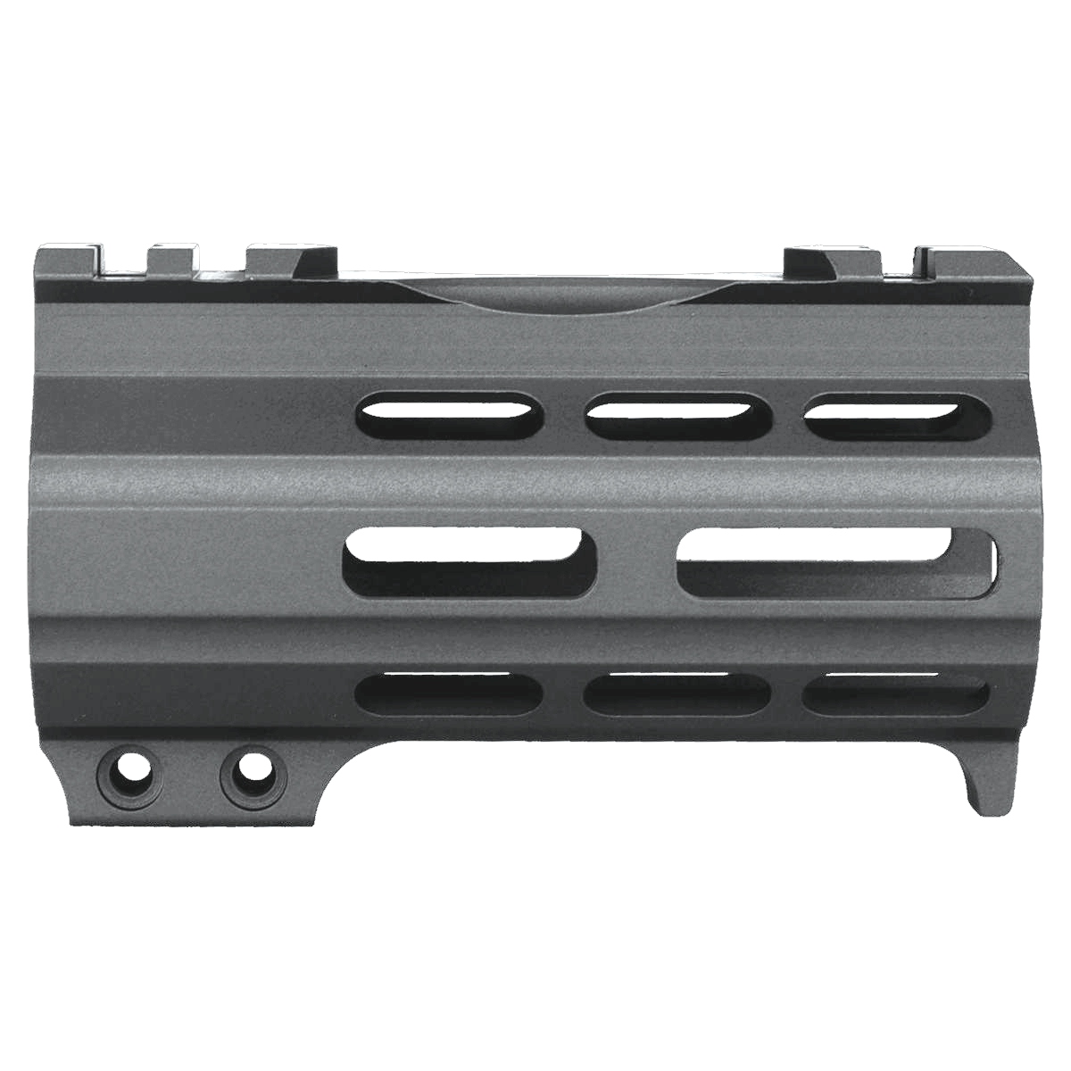 AR-15 4" M-LOK Super Slim Free Float Handguard w/ Handstop- Tungsten