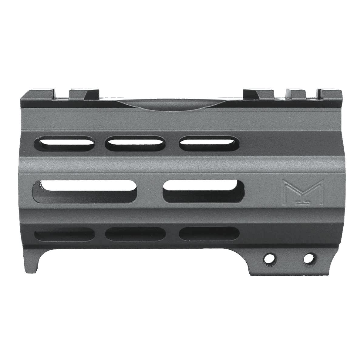 AR-15 4" M-LOK Super Slim Free Float Handguard w/ Handstop- Tungsten