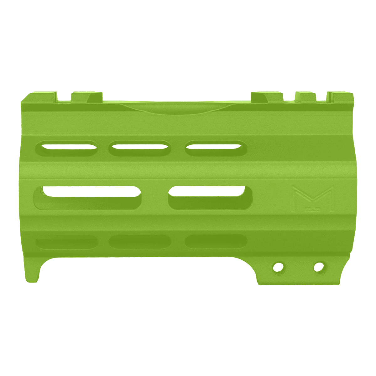 AR-15 4" M-LOK Super Slim Free Float Handguard w/ Handstop- Zombie Green