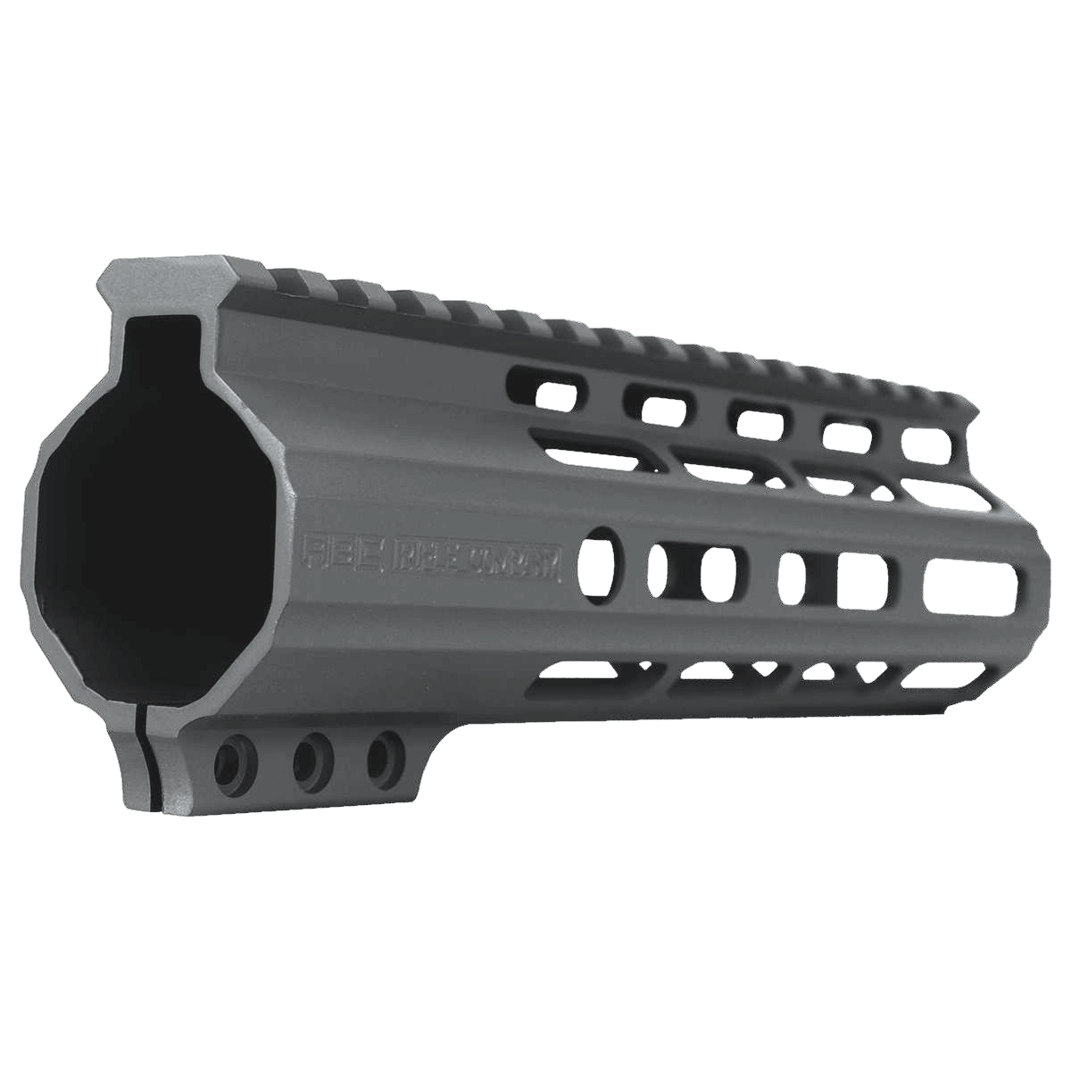 AR-15 Custom Ultra Slim MLOK Handguard 7"- Cerakote Tungsten