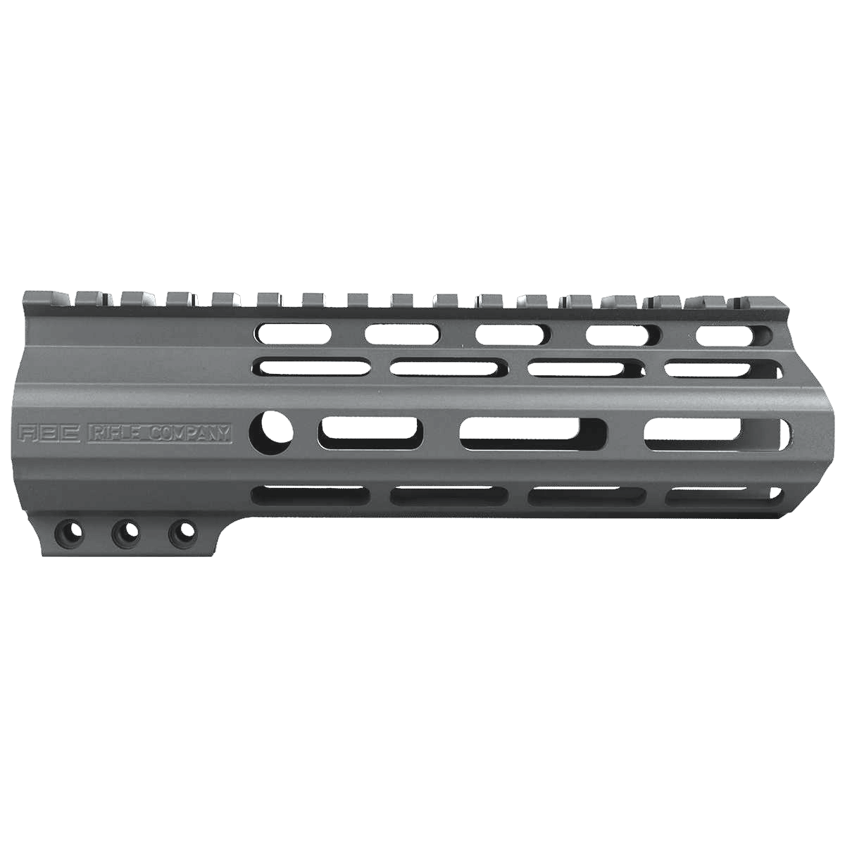 AR-15 Custom Ultra Slim MLOK Handguard 7"- Cerakote Tungsten