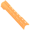AR-15 American Built Custom 10" Hybrid MLOK Handguard - Cerakote Tequila Sunrise Orange