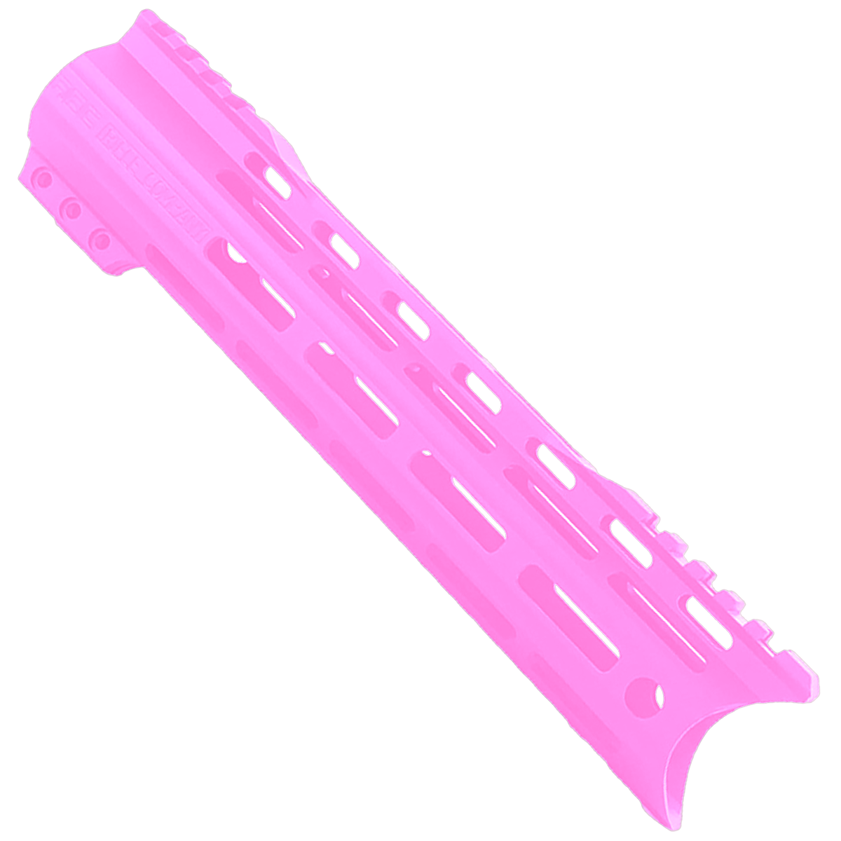 AR-15 American Built Custom 10" Hybrid MLOK Handguard - Cerakote Sig Pink