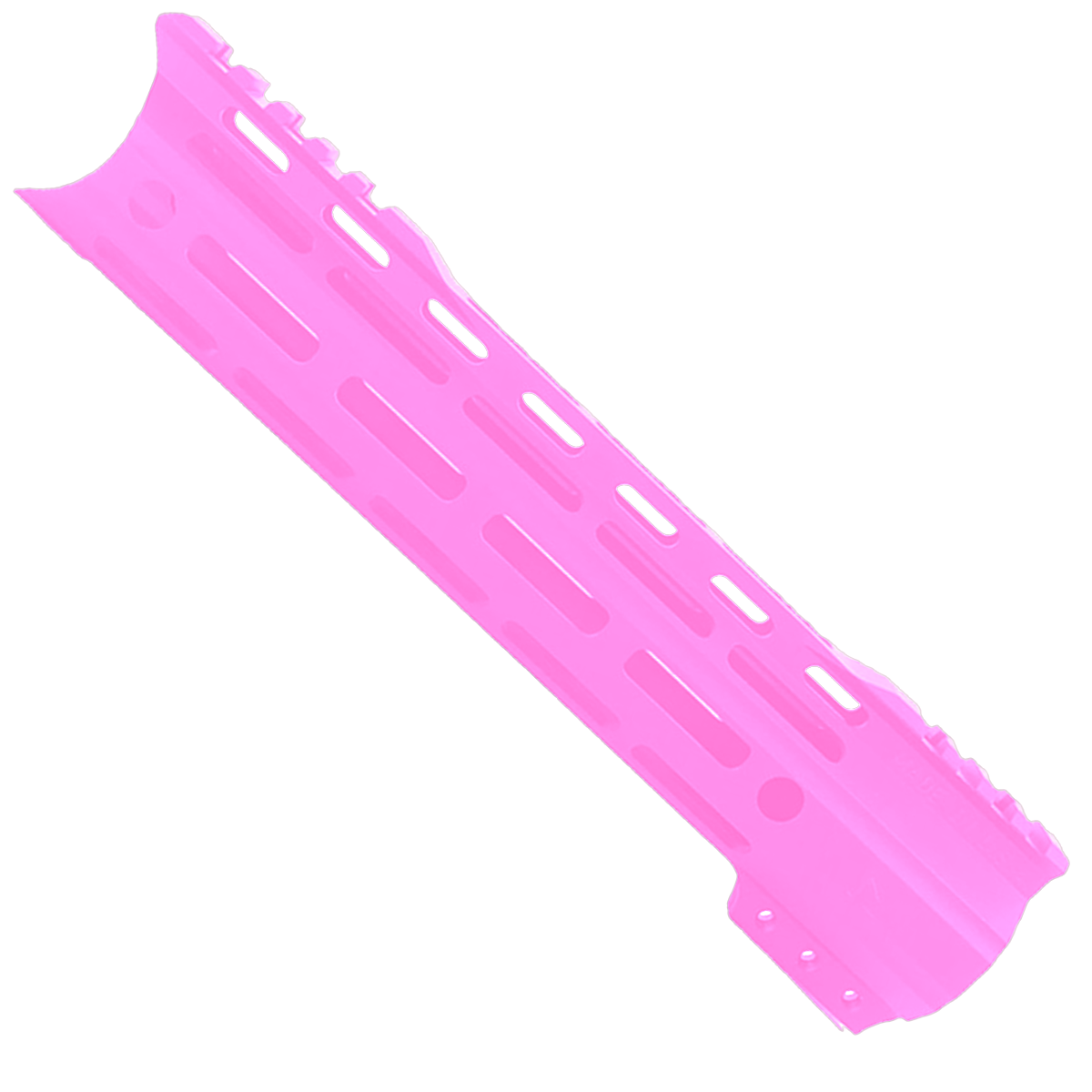 AR-15 American Built Custom 10" Hybrid MLOK Handguard - Cerakote Sig Pink