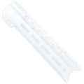 AR-15 American Built Custom 10" Hybrid MLOK Handguard - Cerakote Storm Trooper White