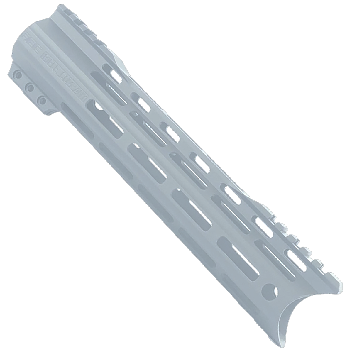 AR-15 American Built Custom 10" Hybrid MLOK Handguard - Cerakote Tungsten Gray
