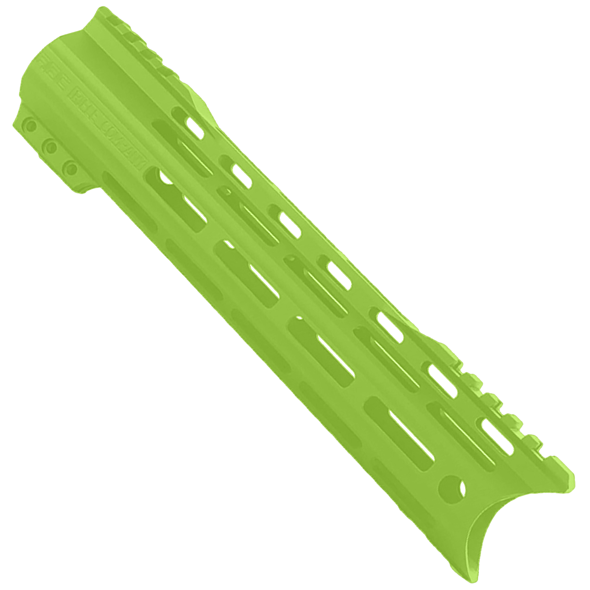 AR-15 American Built Custom 10" Hybrid MLOK Handguard - Cerakote Zombie Green