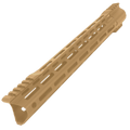 AR-15 Custom Hybrid Top Cut Super Slim MLOK Handguard 15" - Cerakote Burnt Bronze