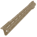 AR-15 Custom Hybrid Top Cut Super Slim MLOK Handguard 15" - Cerakote Flat Dark Earth