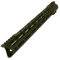 AR-15 Custom Hybrid Top Cut Super Slim MLOK Handguard 15" - Cerakote Magpul ODG