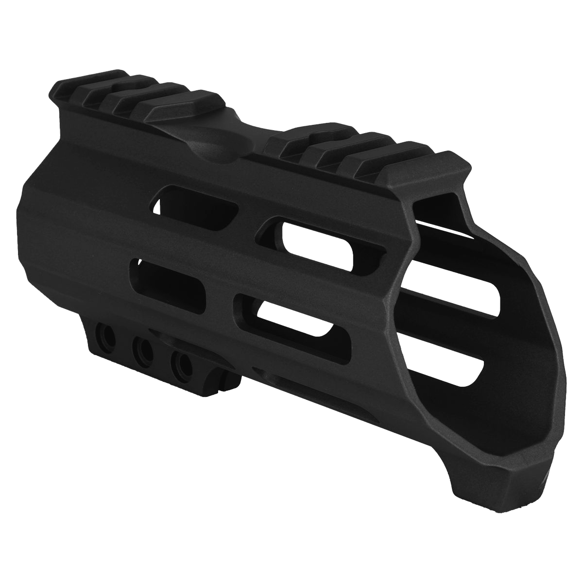 AR15 American Built Custom 5" Hybrid MLOK Handguard w/ Finger Stop