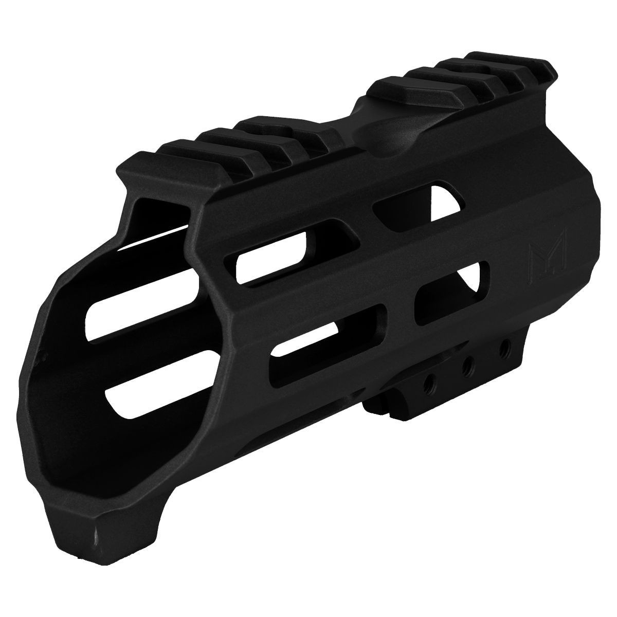 AR15 American Built Custom 5" Hybrid MLOK Handguard w/ Finger Stop