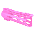 AR-15 Custom Hybrid Top Cut Super Slim MLOK Handguard 7" - Sig Pink