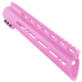 AR-15 American Built Custom 10" Slanted MLOK Handguard - Cerakote Sig Pink