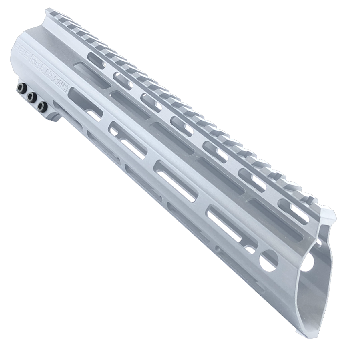 AR-15 American Built Custom 10" Slanted MLOK Handguard - Cerakote Sniper Gray