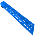 AR-15 American Built Custom 15" Slanted MLOK Handguard - Cerakote Flame Blue