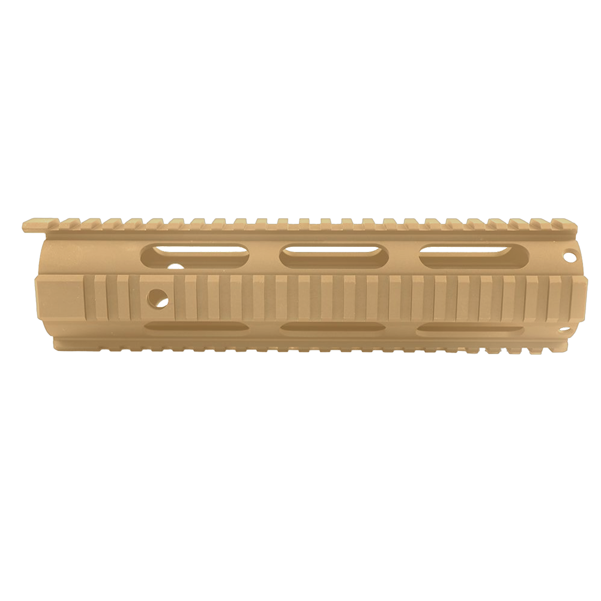 AR-15 Mid Length 10" Free Float Quad Rail Handguard - Burnt Bronze