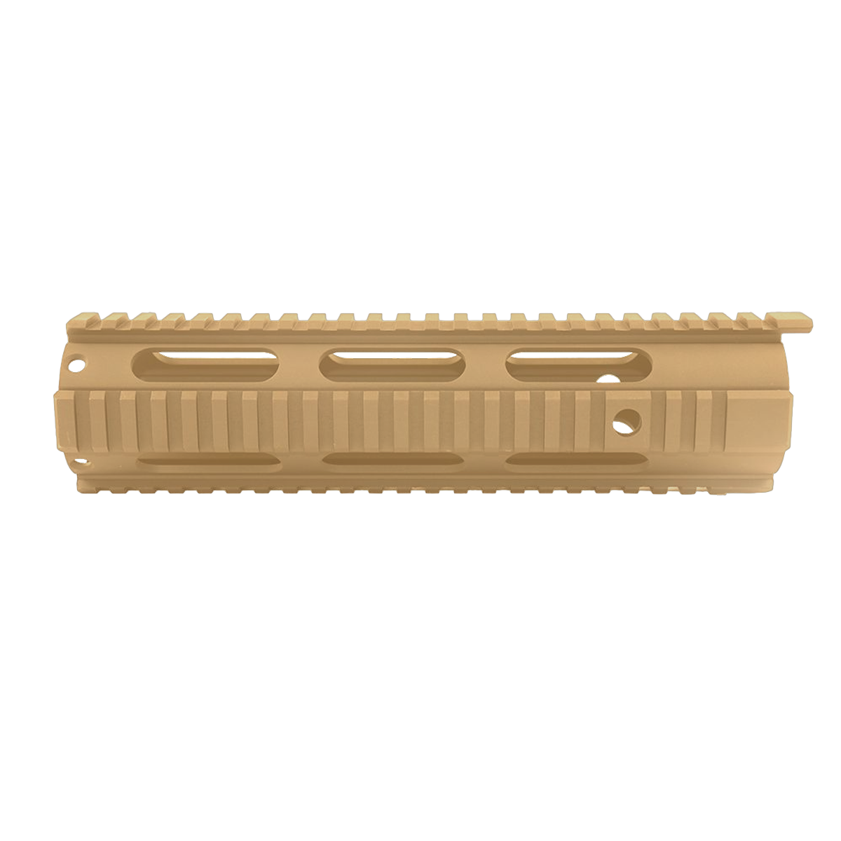 AR-15 Mid Length 10" Free Float Quad Rail Handguard - Burnt Bronze