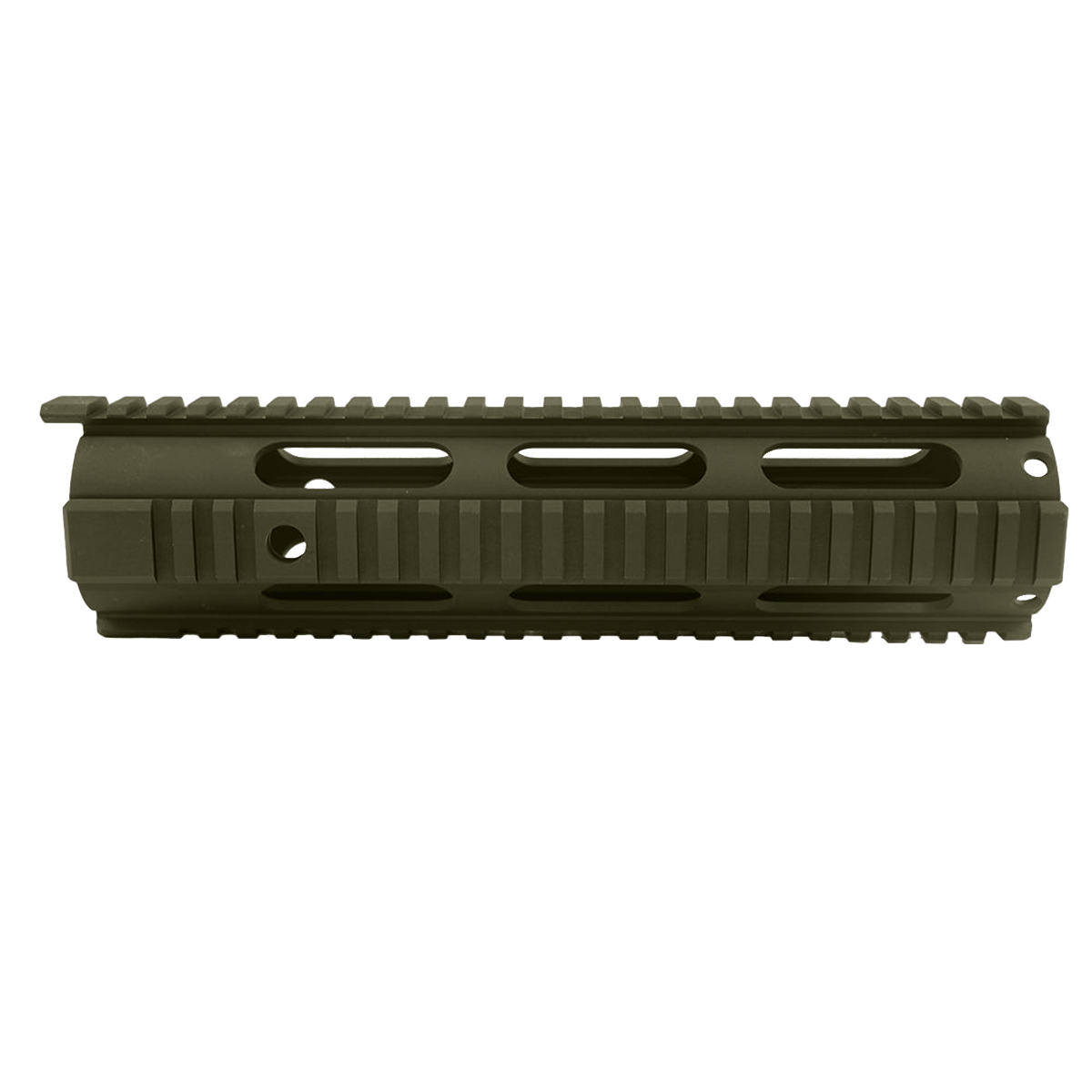 AR-15 Picatinny Quad Rail 10" Handguard - Cerakote Olive Drab Green