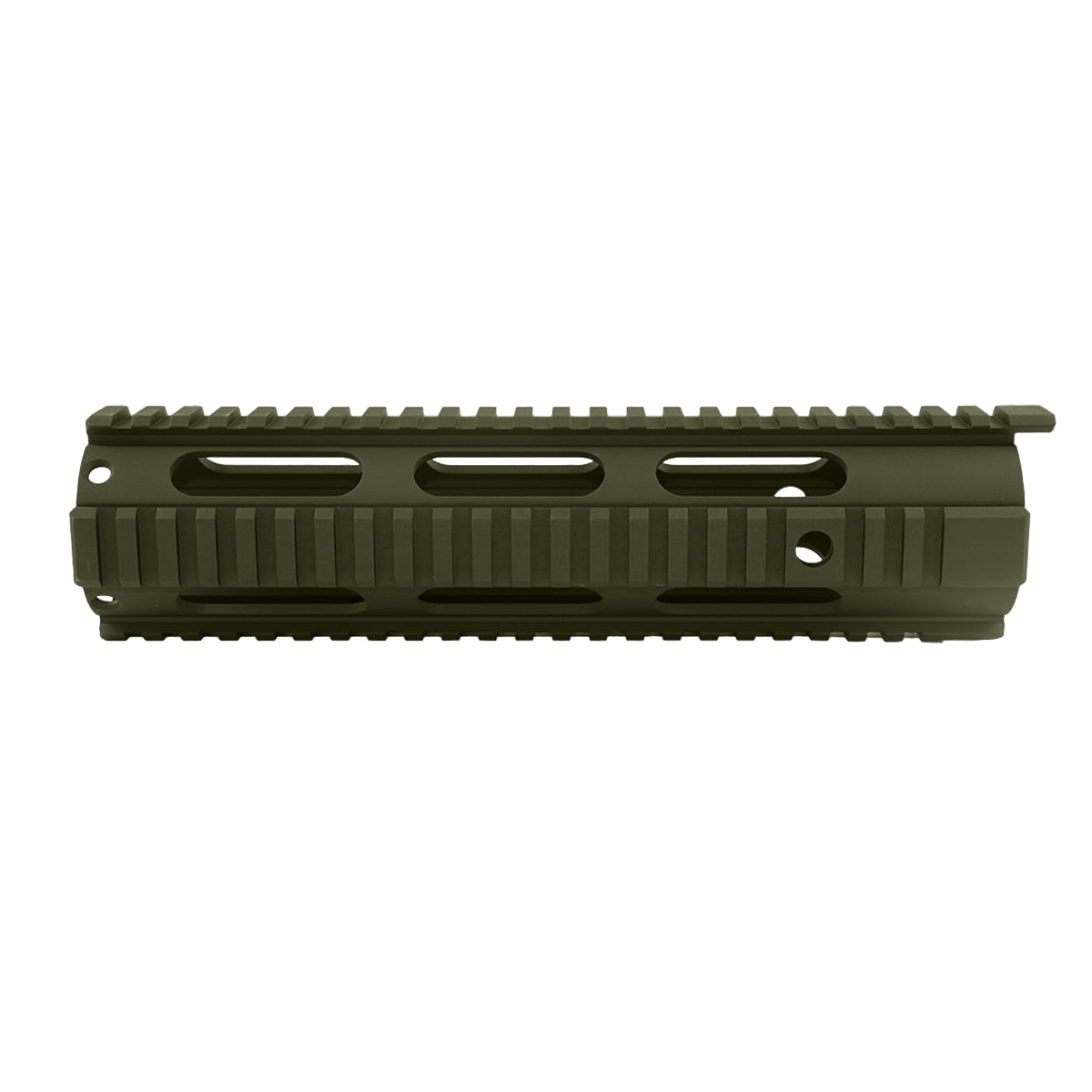 AR-15 Picatinny Quad Rail 10" Handguard - Cerakote Olive Drab Green