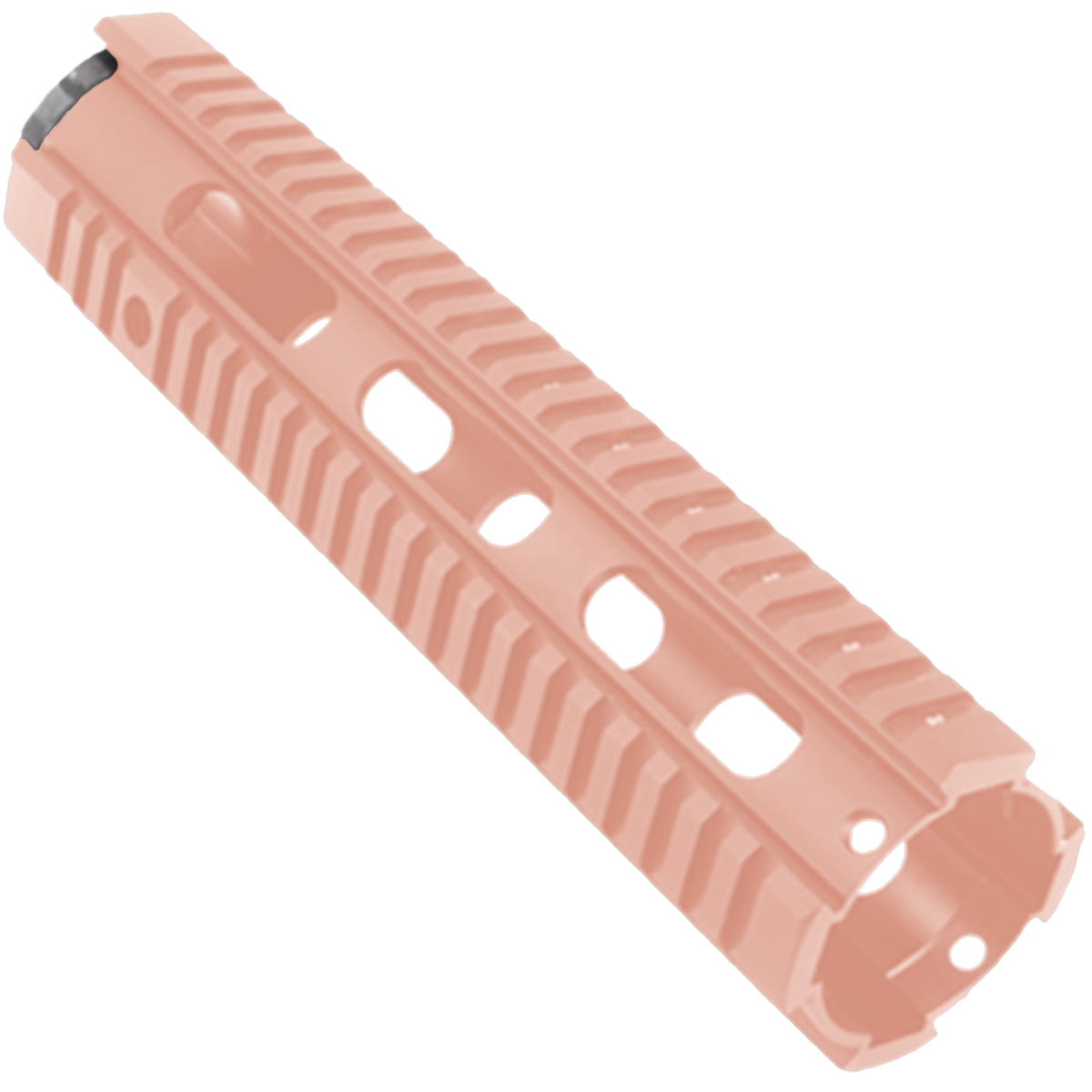 AR-15 Picatinny Quad Rail 10" Handguard - Cerakote Rose Gold