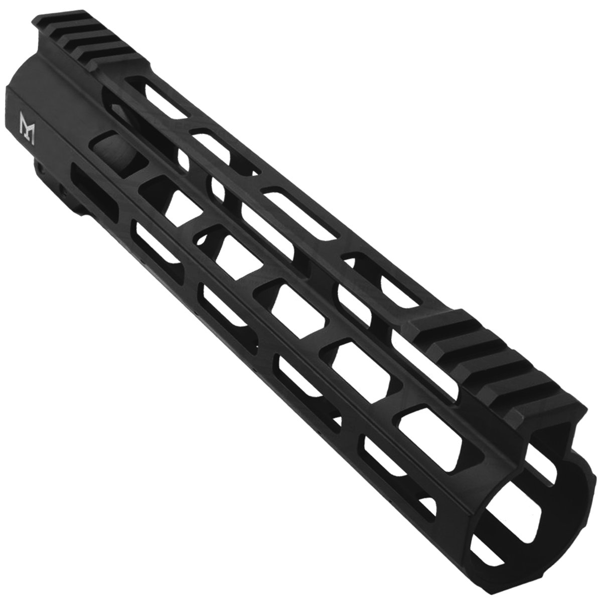 AR-15 M-Lok 10" Super Slim Free Float Hybrid Top Cut Handguard