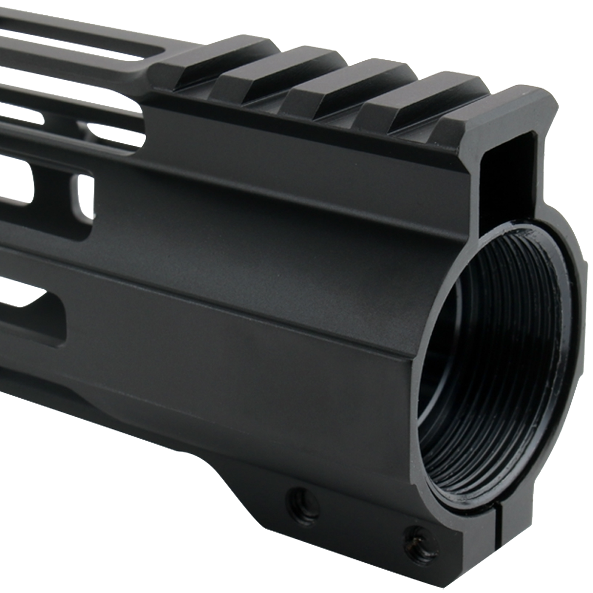 AR-15 M-Lok 10" Super Slim Free Float Hybrid Top Cut Handguard