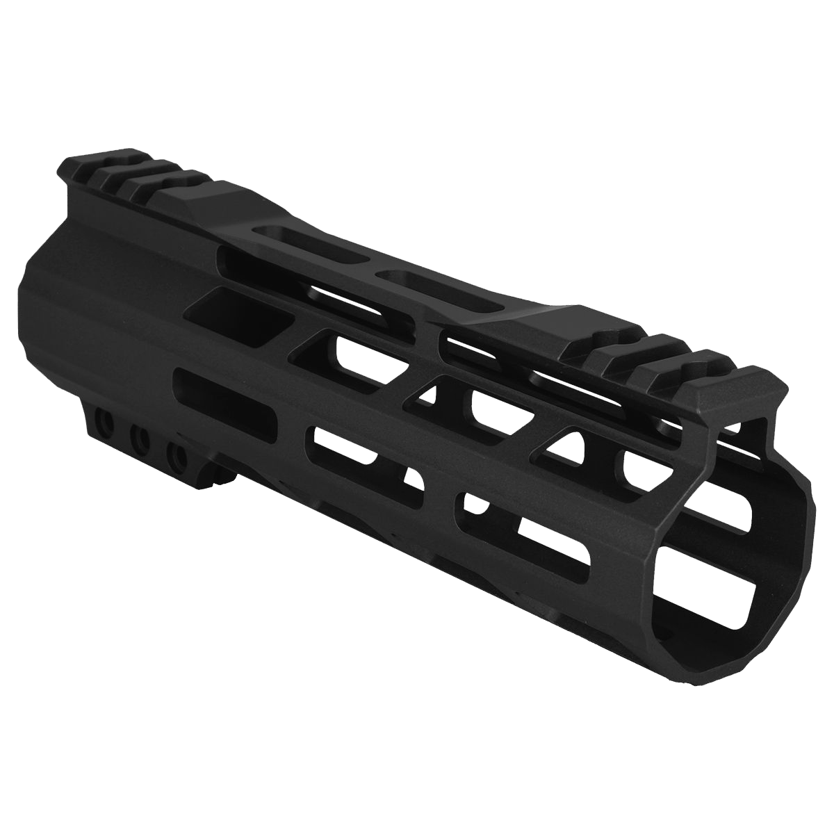 AR-15 M-Lok 7" Super Slim Free Float Hybrid Top Cut Handguard
