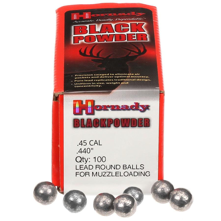 45 CAL .440 LEAD BALLS 100 RD