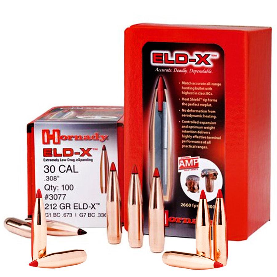 30 CAL .308 212 GR ELD-X