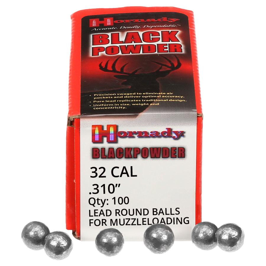 32 CAL .310 LEAD BALLS 100 RD