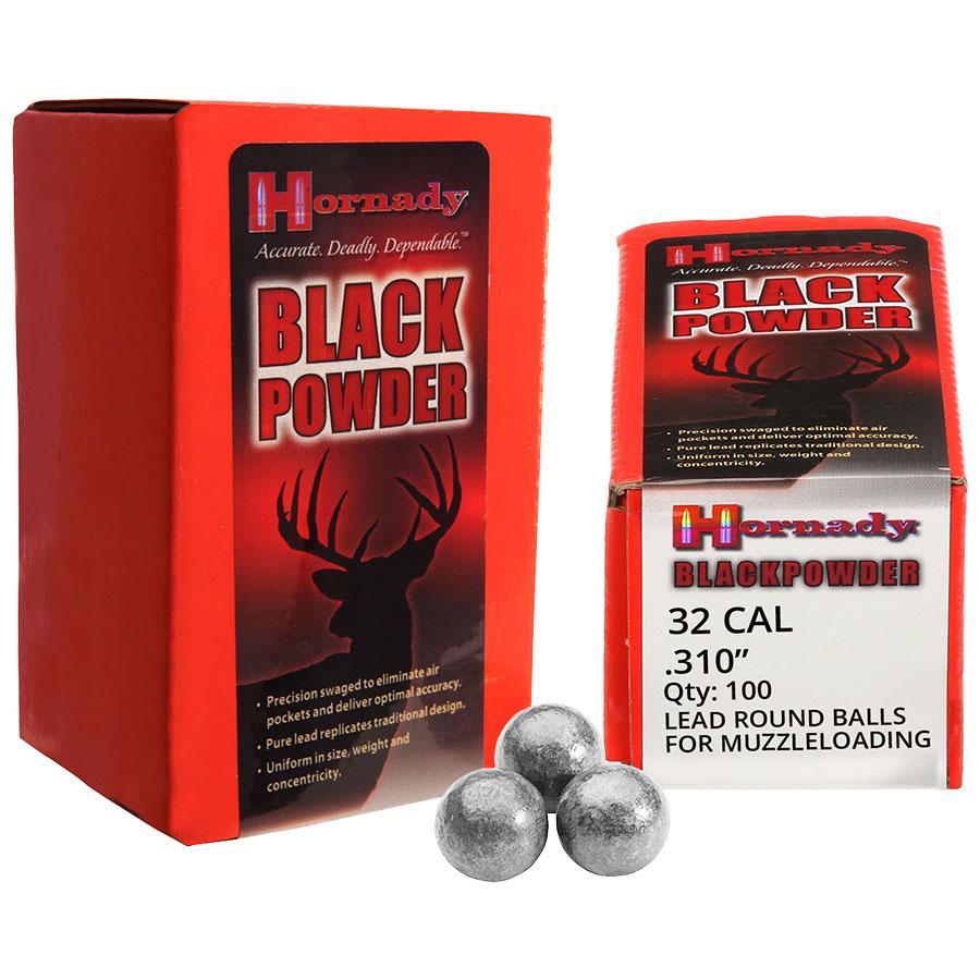 32 CAL .310 LEAD BALLS 100 RD