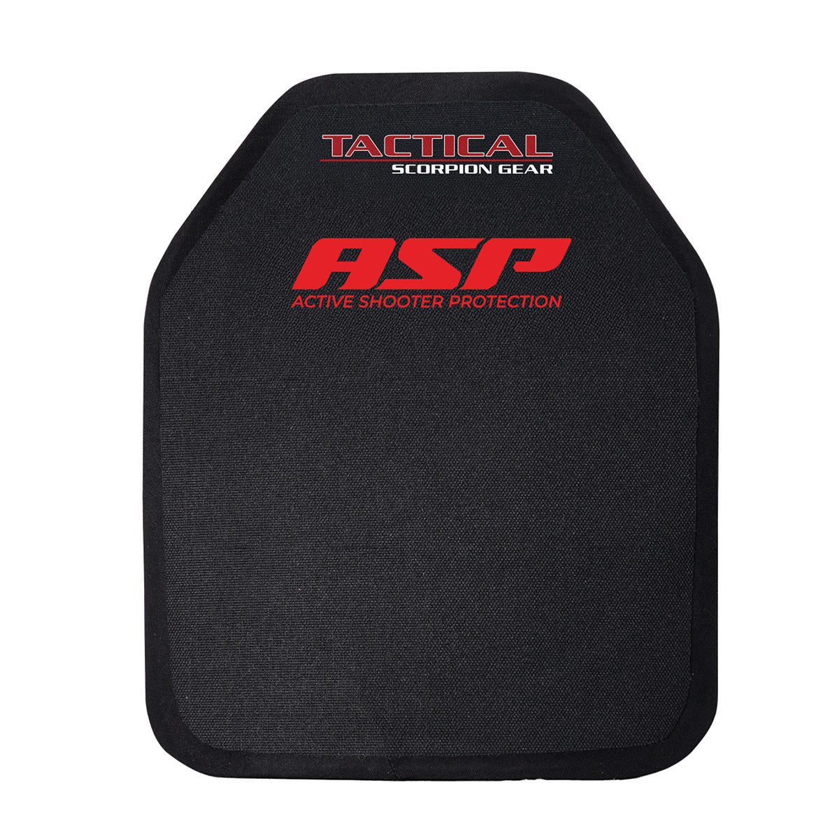 Tactical Scorpion ASP Active Shooter Protection Body Armor Plates - Level RF2 Special Threats ASP PE Body Armor 8x10 Plate