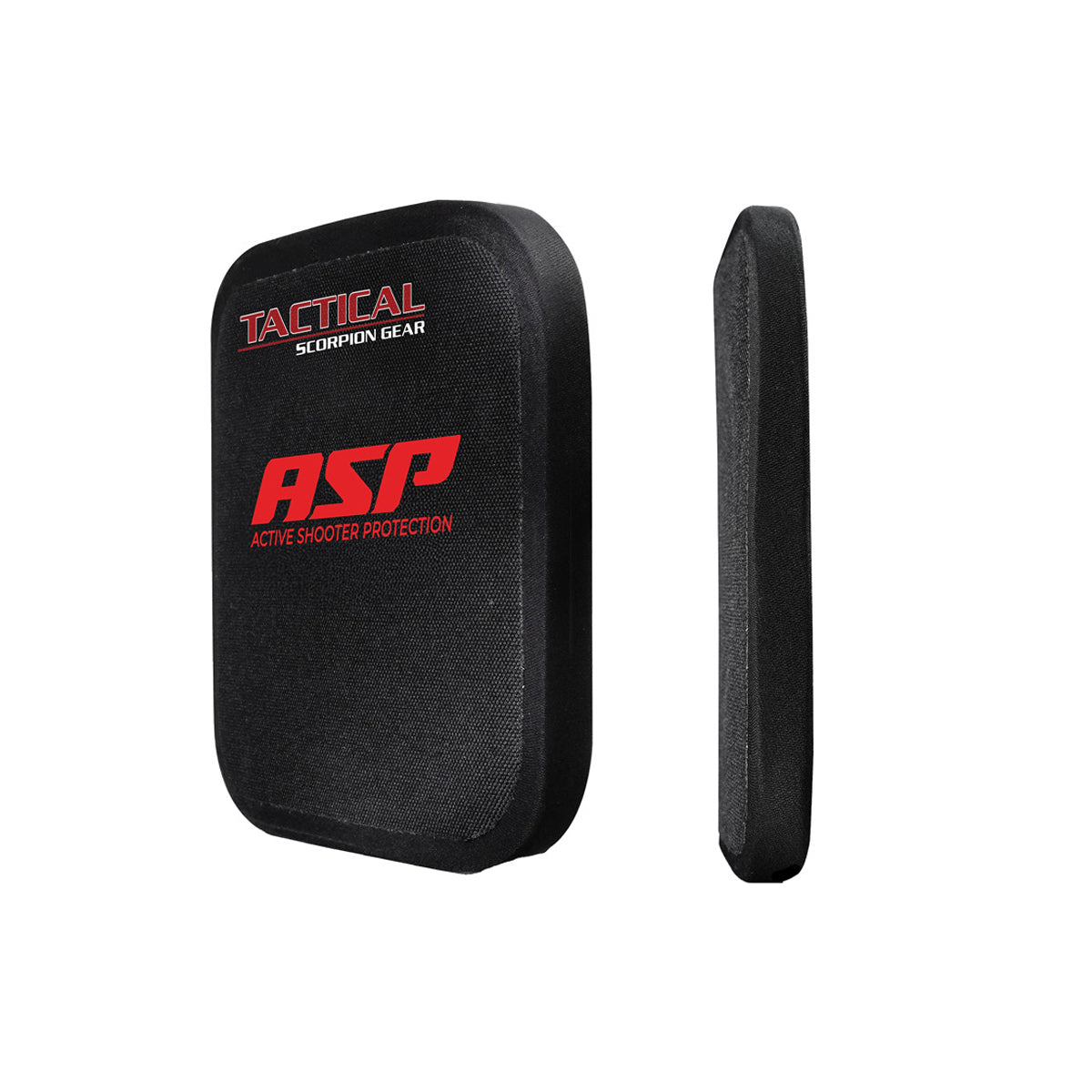 Tactical Scorpion ASP Active Shooter Protection Body Armor Plates - Level RF2 Special Threats ASP PE Body Armor 6x6 Plate